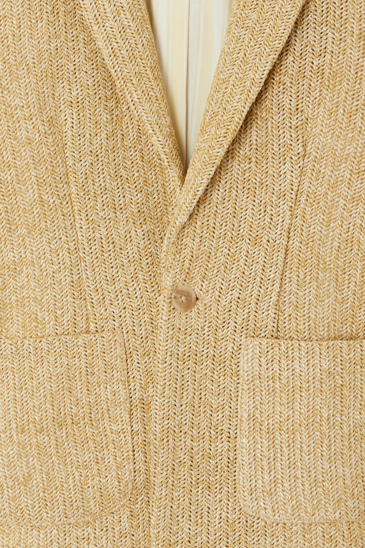 Raffia Blazer for Women - Textured & Breastfeeding Friendly | Structured Spencer Jacket