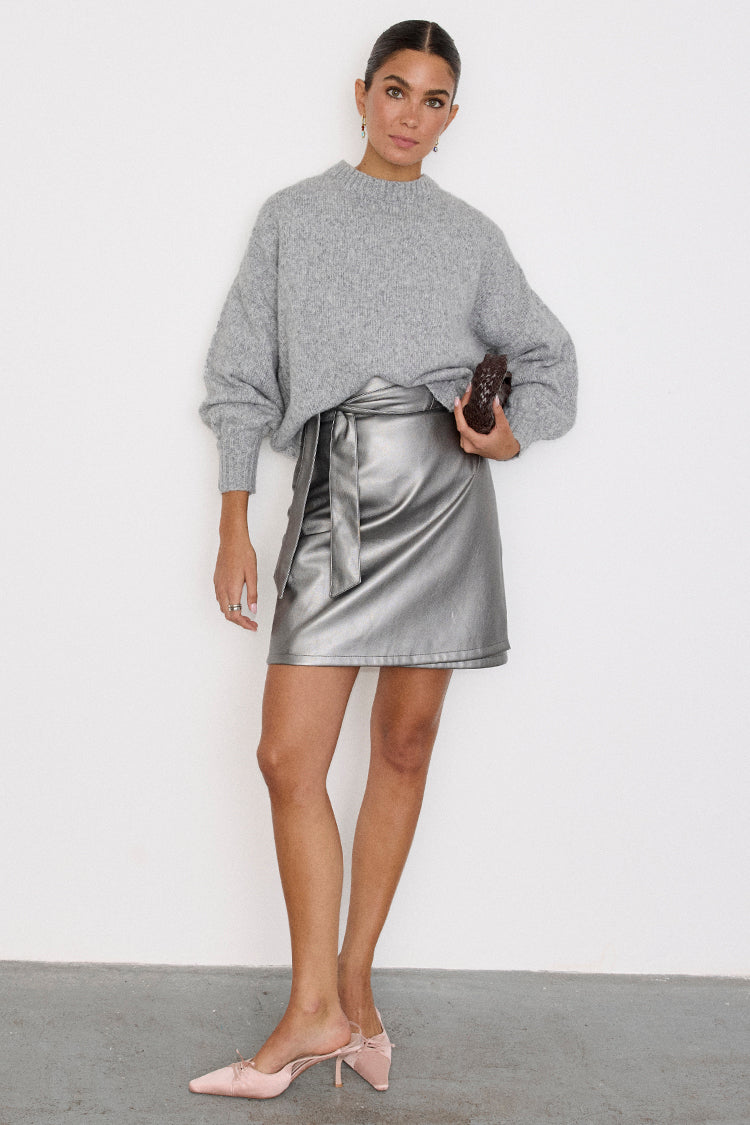 Soft Grey Knit Jumper for Autumn | Copenhagen Pullover