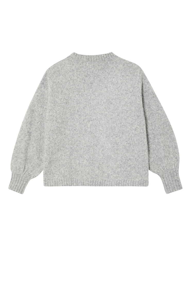 Soft Grey Knit Jumper for Autumn | Copenhagen Pullover