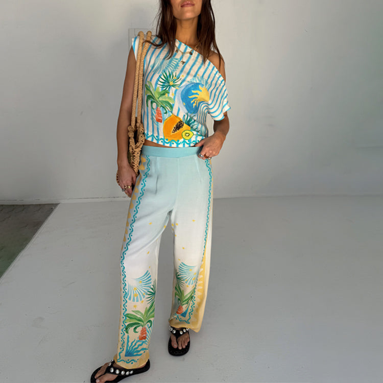 Wide Leg Trousers for Women - Lightweight & Breathable | Rio Elissa