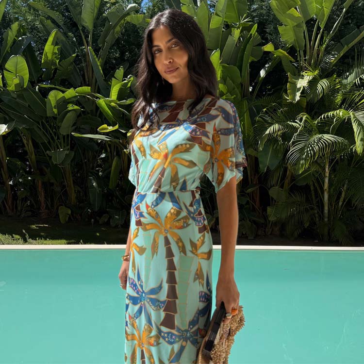 Mesh Off-Shoulder Tilly Dress for Summer | Azura Palms