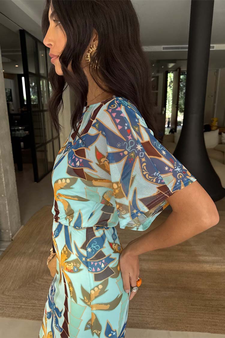 Mesh Off-Shoulder Tilly Dress for Summer | Azura Palms