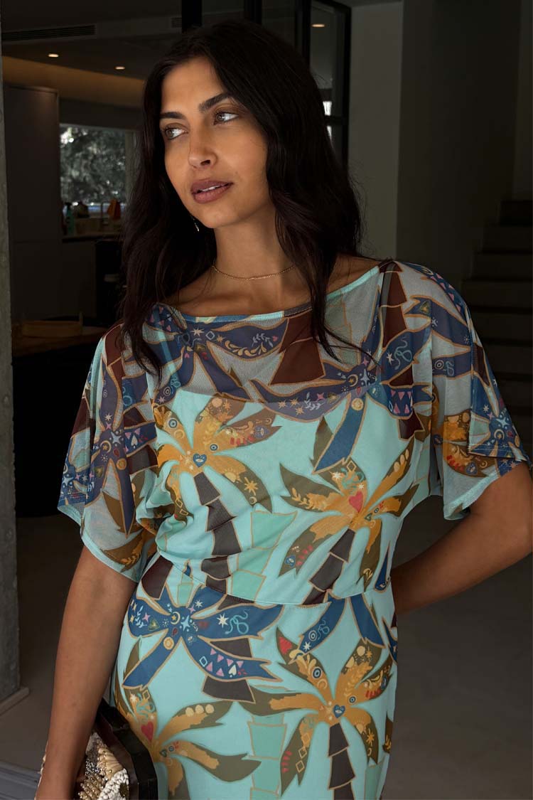 Mesh Off-Shoulder Tilly Dress for Summer | Azura Palms